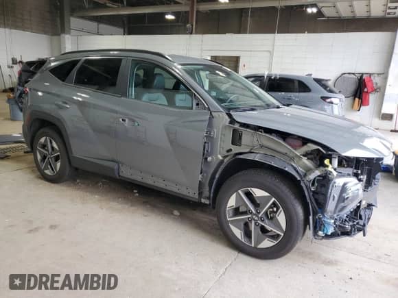 2025 Hyundai Tucson SEL Convenience with VIN 5NMJCCDE9SH497572, listed as a Copart auction lot 71071605 with 11,821 mi miles and Salvage title. Bid and sale history available at DreamBid. Image 4.