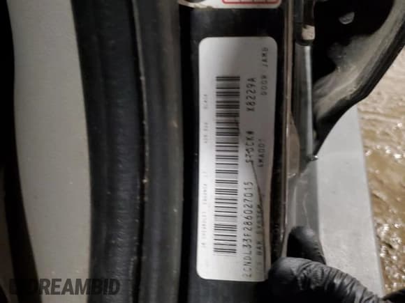 ✅ 2008 Chevrolet Equinox LT • VIN: 2CNDL33F286027015 • Лот: 49292055. Опубликован ранее на Copart с пробегом Не указан. Бесплатный доступ к архиву аукционных продаж из США и подробный отчёт об истории автомобиля на DreamBid. Изображение 13.