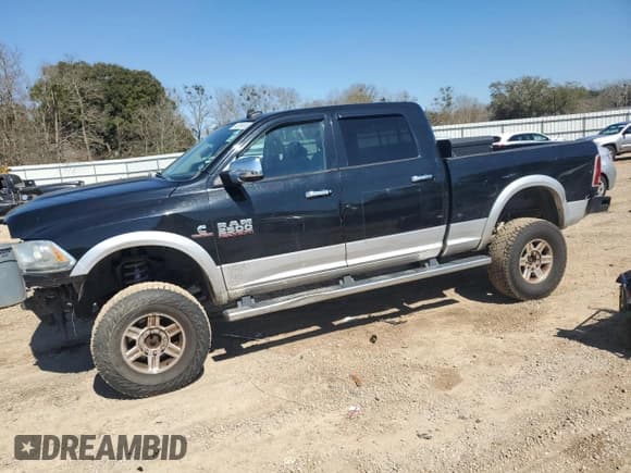✅ 2013 Ram 2500 Laramie • VIN: 3C6UR5FL4DG535444 • Lot: 46399555. Listed on Copart with 184,467 mi. Free auction sales archive from the USA and detailed vehicle history report at DreamBid. Image 1.