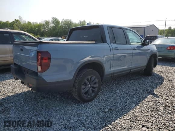 ✅ 2024 Honda Ridgeline Sport • VIN: 5FPYK3F16RB019009 • Лот: 60410075. Опубликован ранее на Copart с пробегом Не указан. Бесплатный доступ к архиву аукционных продаж из США и подробный отчёт об истории автомобиля на DreamBid. Изображение 3.