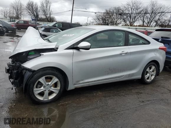 ✅ 2013 Hyundai Elantra GS • VIN: KMHDH6AE7DU008484 • Lot: 47803425. Listed on Copart with 58,205 mi. Free auction sales archive from the USA and detailed vehicle history report at DreamBid. Image 1.