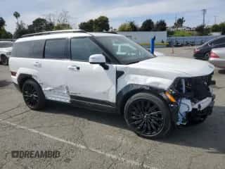 2025 Hyundai Santa Fe Calligraphy с VIN 5NMP5DGL7SH081587, выставлен на аукционе Copart как лот 47574625 с пробегом 5 640 миль миль и Списание • Salvage title. История ставок и продаж доступна на DreamBid. Изображение 4.