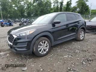 2019 Hyundai Tucson SE z VIN KM8J23A45KU024562, wystawiony jako Copart lot #64594605 z przebiegiem 59 226 mil mil oraz Szkoda całkowita • Salvage title. Historia ofert i sprzedaży dostępna na DreamBid. Obrazek 1.