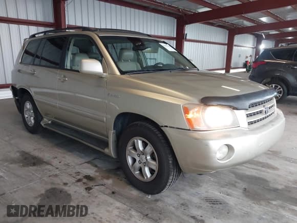 ✅ 2003 Toyota Highlander • VIN: JTEGF21A030110949 • Lot: 43682390. Listed on IAAI with 219,052 mi. Free auction sales archive from the USA and detailed vehicle history report at DreamBid. Image 1.