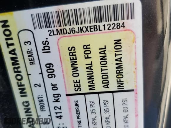 ✅ 2014 Lincoln MKX • VIN: 2LMDJ6JKXEBL12284 • Lot: 70476395. Wystawiony na Copart z przebiegiem 144 067 mil. Bezpłatny archiwum sprzedaży aukcyjnych z USA i szczegółowy raport historii pojazdu na DreamBid. Zdjęcie 13.