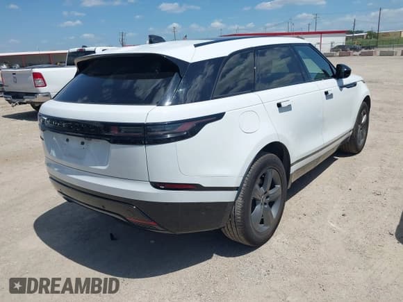 ✅ 2025 Land Rover Range Rover Velar Dynamic SE • VIN: SALYL2EX9SA810566 • Lot: 42850079. Listed on IAAI with 13,610 mi. Free auction sales archive from the USA and detailed vehicle history report at DreamBid. Image 4.
