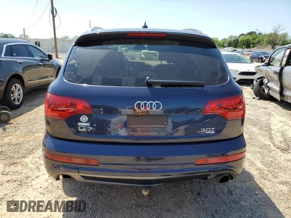 ✅ 2014 Audi Q7 S line Prestige • VIN: WA1DGAFE7ED001727 • Lot: 52205025. Listed on Copart with 82,336 mi. Free auction sales archive from the USA and detailed vehicle history report at DreamBid. Image 6.