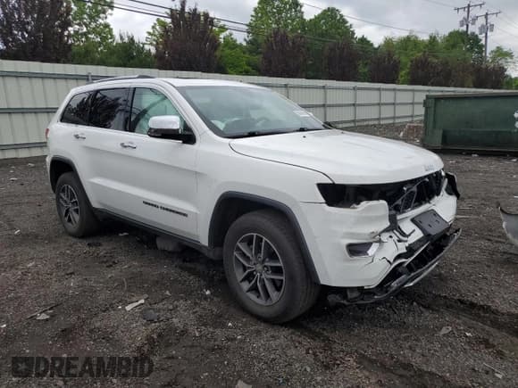 ✅ 2018 Jeep Grand Cherokee Limited • VIN: 1C4RJFBG6JC331487 • Lot: 58649695. Listed on Copart with 56,953 mi. Free auction sales archive from the USA and detailed vehicle history report at DreamBid. Image 4.