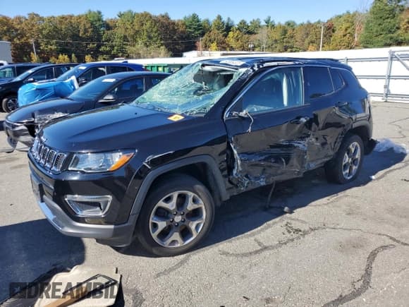 ✅ 2020 Jeep Compass Limited • VIN: 3C4NJDCB8LT233252 • Lot: 84969305. Listed on Copart with Not provided. Free auction sales archive from the USA and detailed vehicle history report at DreamBid. Image 1.