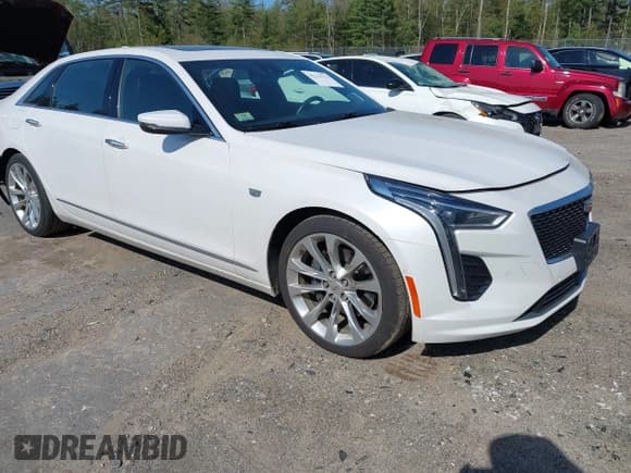 ✅ 2020 Cadillac CT6 Premium Luxury • VIN: 1G6KE5RS0LU100269 • Lot: 42232772. Listed on IAAI with 73,248 mi. Free auction sales archive from the USA and detailed vehicle history report at DreamBid. Image 1.