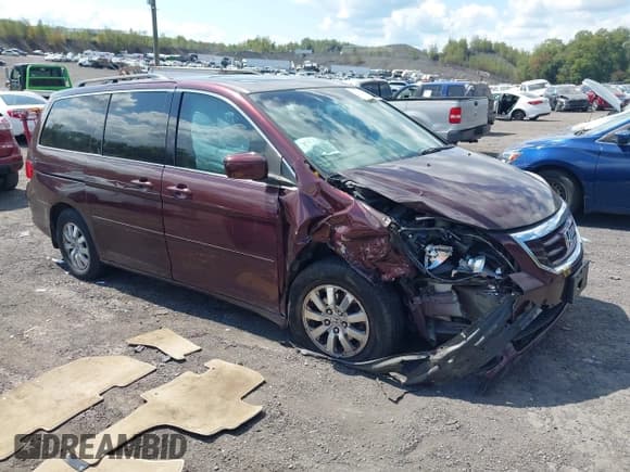 ✅ 2010 Honda Odyssey EX-L • VIN: 5FNRL3H65AB038013 • Lot: 43216221. Wystawiony na IAAI z przebiegiem 158 427 mil. Bezpłatny archiwum sprzedaży aukcyjnych z USA i szczegółowy raport historii pojazdu na DreamBid. Zdjęcie 1.