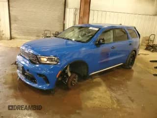 2023 Dodge Durango Pursuit z VIN 1C4SDJFT2PC673577, wystawiony jako Copart lot #85144925 z przebiegiem 22 771 mil mil oraz Szkoda całkowita • Salvage title. Historia ofert i sprzedaży dostępna na DreamBid. Obrazek 1.