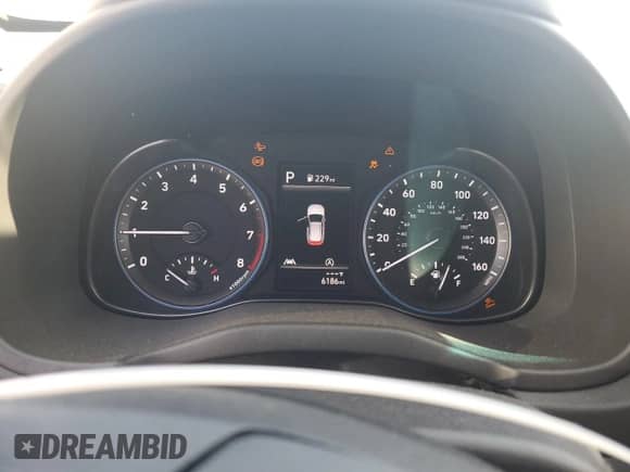 2023 Hyundai Kona SE with VIN KM8K22AB3PU057015, listed as a Copart auction lot 81953795 with 6,186 mi miles and Salvage title. Bid and sale history available at DreamBid. Image 9.