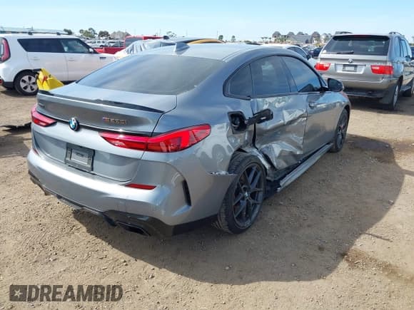 ✅ 2024 BMW 2 Series M235i xDrive • VIN: WBA13AL09R7N22950 • Lot: 41899811. Listed on IAAI with 16,631 mi. Free auction sales archive from the USA and detailed vehicle history report at DreamBid. Image 4.