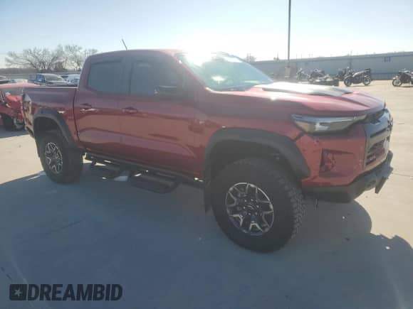 2023 Chevrolet Colorado 4WD ZR2 с VIN 1GCPTFEK2P1230663, выставлен на аукционе Copart как лот 42185015 с пробегом 5 927 миль миль и Списание • Salvage title. История ставок и продаж доступна на DreamBid. Изображение 4.