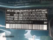 ✅ 2000 Mercedes-Benz S 320/430/500 • VIN: WDBNG70J8YA039281 • Lot: 42931669. Wystawiony na IAAI z przebiegiem Nie podano. Bezpłatny archiwum sprzedaży aukcyjnych z USA i szczegółowy raport historii pojazdu na DreamBid. Zdjęcie 9.