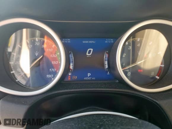 ✅ 2018 Maserati Ghibli S Q4 GranLusso • VIN: ZAM57YTL3J1273639 • Лот: 71787815. Опубликован ранее на Copart с пробегом 46 567 миль. Бесплатный доступ к архиву аукционных продаж из США и подробный отчёт об истории автомобиля на DreamBid. Изображение 9.