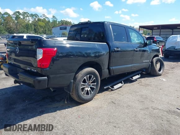 ✅ 2022 Nissan Titan SV • VIN: 1N6AA1EC3NN107352 • Лот: 43465276. Опубликован ранее на IAAI с пробегом 91 266 миль. Бесплатный доступ к архиву аукционных продаж из США и подробный отчёт об истории автомобиля на DreamBid. Изображение 4.