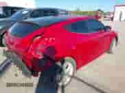 2013 Hyundai Veloster w/Black Int with VIN KMHTC6AD9DU093846, listed as a IAAI auction lot 43617895 with 179,710 mi miles and . Bid and sale history available at DreamBid. Image 4.