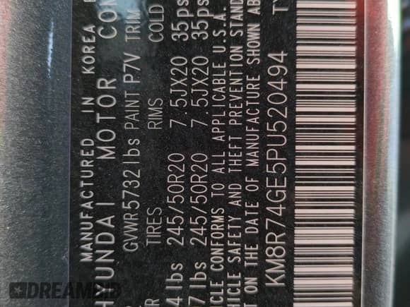 ✅ 2023 Hyundai Palisade Calligraphy • VIN: KM8R74GE5PU520494 • Лот: 74880124. Размещён на Copart с пробегом 25 581 миль миль. Получите бесплатный доступ к архиву аукционных продаж из США и посмотрите подробный отчёт об истории автомобиля на DreamBid. Изображение 14.