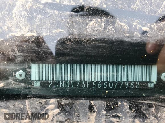 ✅ 2006 Chevrolet Equinox LT • VIN: 2CNDL73F566077962 • Лот: 49595925. Опубликован ранее на Copart с пробегом Не указан. Бесплатный доступ к архиву аукционных продаж из США и подробный отчёт об истории автомобиля на DreamBid. Изображение 13.