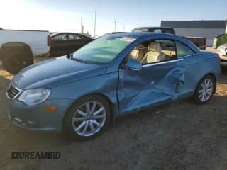 ✅ 2008 Volkswagen Eos Turbo • VIN: WVWAA71F58V046869 • Lot: 84724255. Wystawiony na Copart z przebiegiem 176 819 mil. Bezpłatny archiwum sprzedaży aukcyjnych z USA i szczegółowy raport historii pojazdu na DreamBid. Zdjęcie 1.