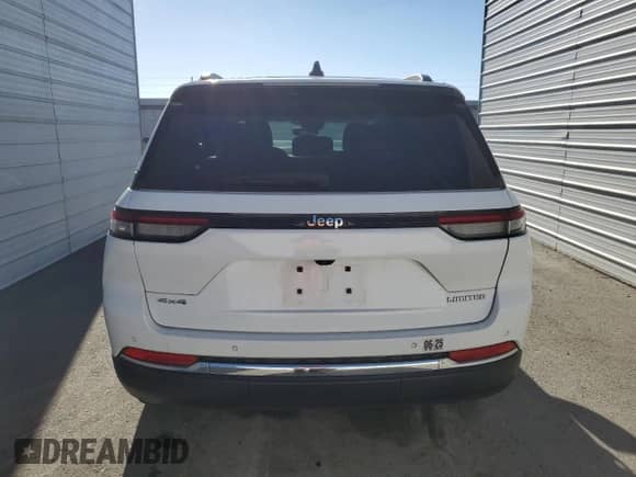2022 Jeep Grand Cherokee Limited with VIN 1C4RJHBG2N8617079, listed as a Copart auction lot 71882275 with 37,456 mi miles and Salvage title. Bid and sale history available at DreamBid. Image 6.