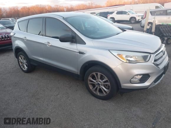✅ 2017 Ford Escape SE • VIN: 1FMCU9GD5HUA14443 • Lot: 43694569. Listed on IAAI with 112,952 mi. Free auction sales archive from the USA and detailed vehicle history report at DreamBid. Image 1.