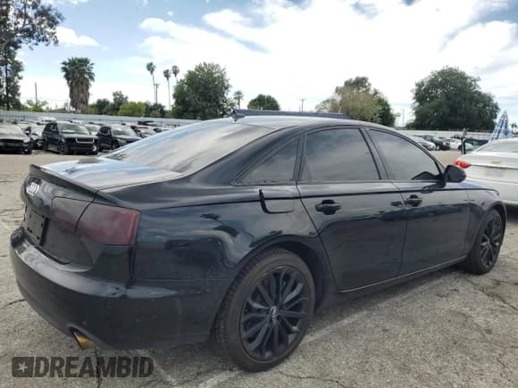 ✅ 2014 Audi A6 Premium • VIN: WAUCFAFCXEN099940 • Lot: 51525485. Listed on Copart with 133,447 mi. Free auction sales archive from the USA and detailed vehicle history report at DreamBid. Image 3.