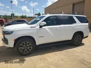 2022 Chevrolet Tahoe Z71 с VIN 1GNSKPKD9NR195909, выставлен на аукционе Copart как лот 65222715 с пробегом 115 059 миль миль и Чистый • Clean title. История ставок и продаж доступна на DreamBid. Изображение 1.