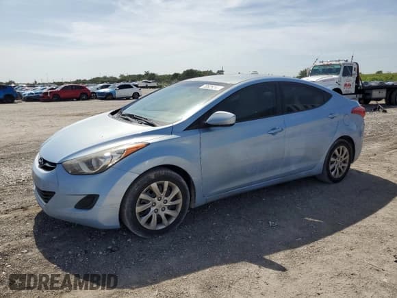 ✅ 2012 Hyundai Elantra GLS • VIN: KMHDH4AE4CU314576 • Lot: 70525245. Listed on Copart with 143,823 mi. Free auction sales archive from the USA and detailed vehicle history report at DreamBid. Image 1.