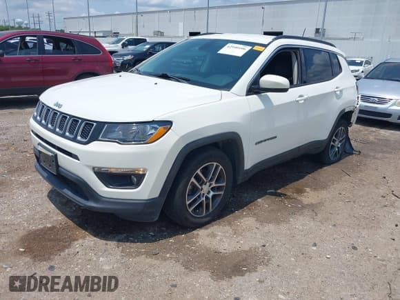 ✅ 2018 Jeep Compass Altitude • VIN: 3C4NJCBB9JT226478 • Lot: 42940106. Listed on IAAI with 80,827 mi. Free auction sales archive from the USA and detailed vehicle history report at DreamBid. Image 2.