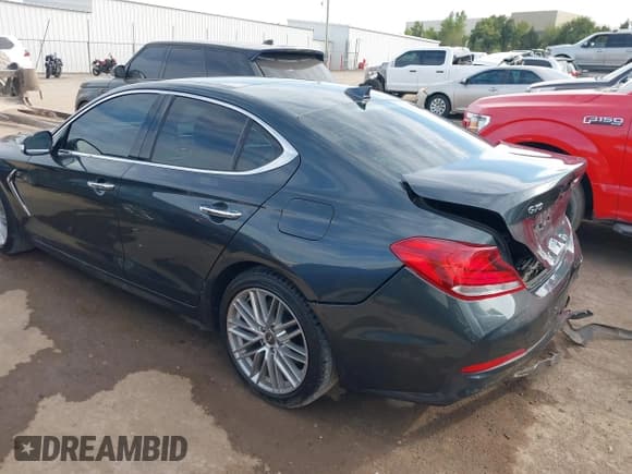 ✅ 2021 Genesis G70 2.0T • VIN: KMTG34LA1MU073296 • Lot: 43393501. Wystawiony na IAAI z przebiegiem 75 218 mil. Bezpłatny archiwum sprzedaży aukcyjnych z USA i szczegółowy raport historii pojazdu na DreamBid. Zdjęcie 3.