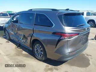 ✅ 2022 Toyota Sienna LE • VIN: 5TDKRKECXNS109602 • Lot: 43441001. Listed on IAAI with 50,354 mi. Free auction sales archive from the USA and detailed vehicle history report at DreamBid. Image 3.