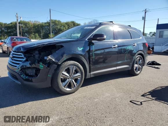 2013 Hyundai Santa Fe Limited с VIN KM8SR4HF6DU013232, выставлен на аукционе Copart как лот 85758505 с пробегом 141 376 миль миль и Списание • Salvage title. История ставок и продаж доступна на DreamBid. Изображение 1.