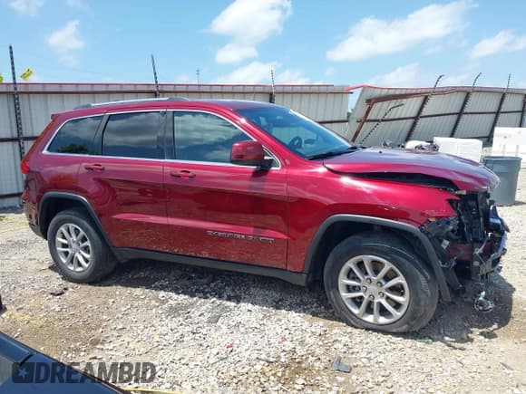 ✅ 2021 Jeep Grand Cherokee Laredo X • VIN: 1C4RJFAG4MC585883 • Lot: 42786804. Listed on IAAI with 52,592 mi. Free auction sales archive from the USA and detailed vehicle history report at DreamBid. Image 14.