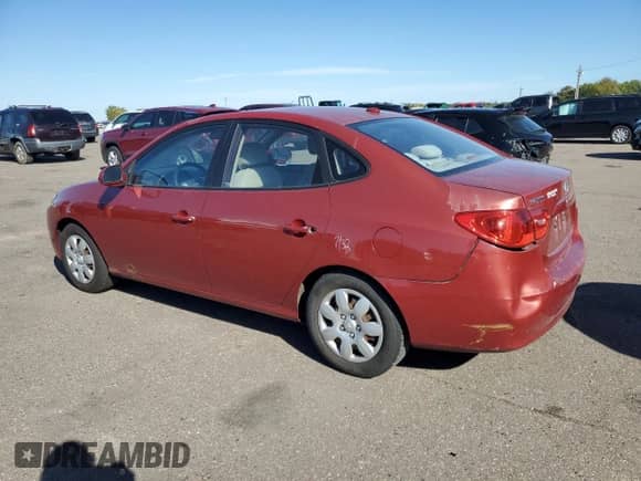 2008 Hyundai Elantra GLS z VIN KMHDU46D88U501791, wystawiony jako Copart lot #85489055 z przebiegiem 232 185 mil mil oraz Szkoda całkowita • Salvage title. Historia ofert i sprzedaży dostępna na DreamBid. Obrazek 2.