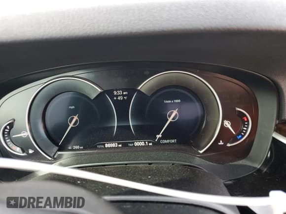 ✅ 2017 BMW 5 Series 540i xDrive • VIN: WBAJE7C31HG889931 • Лот: 91202825. Опубликован ранее на Copart с пробегом 86 983 миль. Бесплатный доступ к архиву аукционных продаж из США и подробный отчёт об истории автомобиля на DreamBid. Изображение 9.