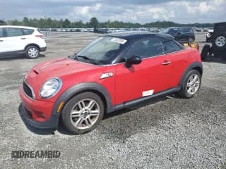 ✅ 2012 MINI Coupe S • VIN: WMWSX3C54CT155356 • Lot: 72522854. Listed on Copart with 91,982 mi. Free auction sales archive from the USA and detailed vehicle history report at DreamBid. Image 1.