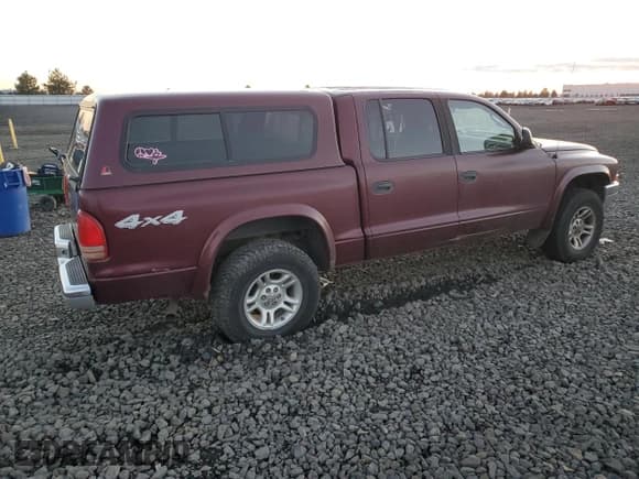 ✅ 2003 Dodge Dakota SLT • VIN: 1D7HG48N33S178330 • Lot: 93438945. Listed on Copart with 240,097 mi. Free auction sales archive from the USA and detailed vehicle history report at DreamBid. Image 3.