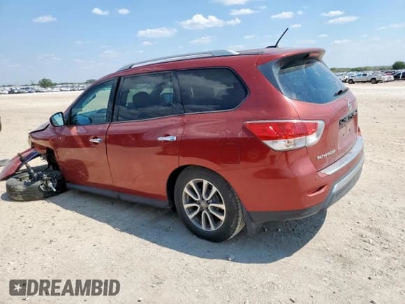 ✅ 2016 Nissan Pathfinder S • VIN: 5N1AR2MN4GC665290 • Lot: 70478315. Listed on Copart with 90,103 mi. Free auction sales archive from the USA and detailed vehicle history report at DreamBid. Image 2.
