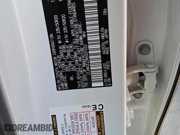 ✅ 2022 Lexus NX 350h Luxury • VIN: JTJHKCEZ3N5001933 • Lot: 77749934. Listed on Copart with 25,594 mi. Free auction sales archive from the USA and detailed vehicle history report at DreamBid. Image 14.