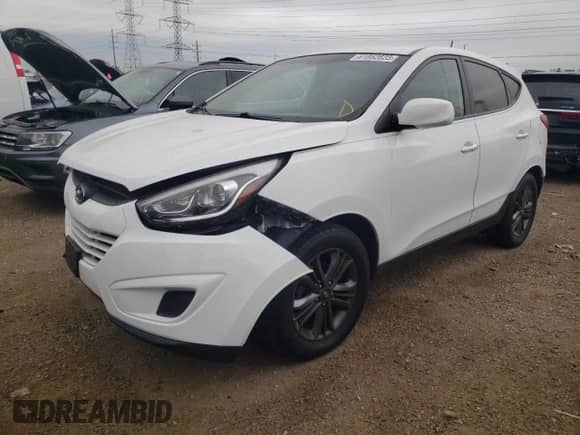 2015 Hyundai Tucson GLS z VIN KM8JTCAF7FU110251, wystawiony jako Copart lot #61952623 z przebiegiem 67 956 mil mil oraz . Historia ofert i sprzedaży dostępna na DreamBid. Obrazek 1.