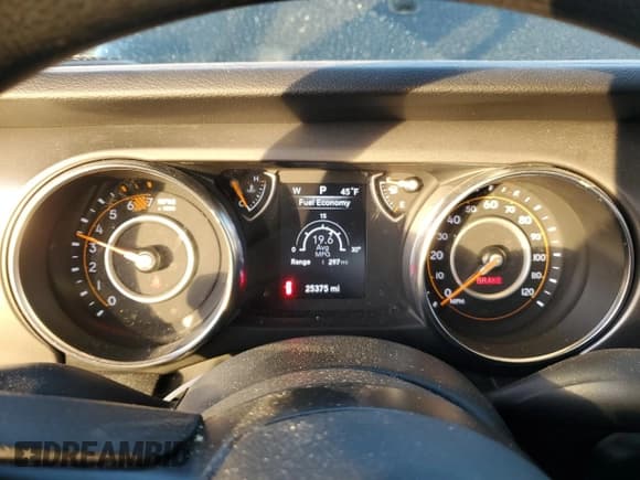 ✅ 2022 Jeep Wrangler Sport S • VIN: 1C4GJXAN6NW117648 • Лот: 84908324. Опубликован ранее на Copart с пробегом 25 375 миль. Бесплатный доступ к архиву аукционных продаж из США и подробный отчёт об истории автомобиля на DreamBid. Изображение 9.