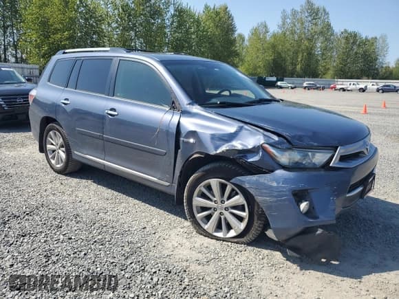 ✅ 2013 Toyota Highlander Limited • VIN: JTEDC3EH6D2014211 • Lot: 54631295. Listed on Copart with 114,641 mi. Free auction sales archive from the USA and detailed vehicle history report at DreamBid. Image 4.