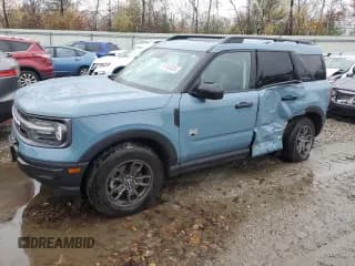 ✅ 2023 Ford Bronco Sport Big Bend • VIN: 3FMCR9B63PRD28172 • Lot: 91345255. Listed on Copart with 52,240 mi. Free auction sales archive from the USA and detailed vehicle history report at DreamBid. Image 1.