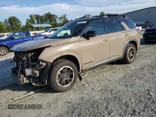 ✅ 2023 Nissan Pathfinder Rock Creek • VIN: 5N1DR3BDXPC216029 • Lot: 69995825. Listed on Copart with 95,533 mi. Free auction sales archive from the USA and detailed vehicle history report at DreamBid. Image 1.
