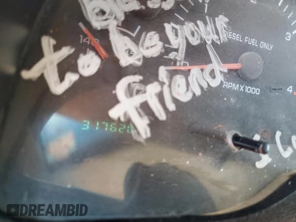 ✅ 2002 Dodge 2500 • VIN: 3B7KF23622M281527 • Lot: 70297065. Listed on Copart with 317,620 mi. Free auction sales archive from the USA and detailed vehicle history report at DreamBid. Image 9.