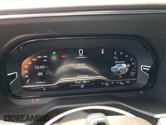 ✅ 2024 GMC Yukon Denali • VIN: 1GKS2DKL0RR328744 • Lot: 67802165. Listed on Copart with 6,744 mi. Free auction sales archive from the USA and detailed vehicle history report at DreamBid. Image 9.