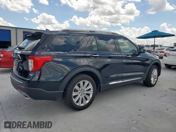 2023 Ford Explorer Limited with VIN 1FMSK7FH7PGA20137, listed as a Copart auction lot 62529965 with 30,190 mi miles and Clean title. Bid and sale history available at DreamBid. Image 3.